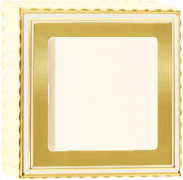 Рамки FEDE Roma для накладного монтажа (Gold White Patina)