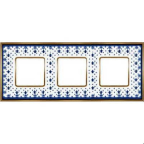  Vintage Porcelain 3  (Blue Lys -  ) | : FD01343AZOB