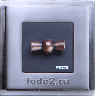 Рамки Fede - коллекция Madrid, матовый никель